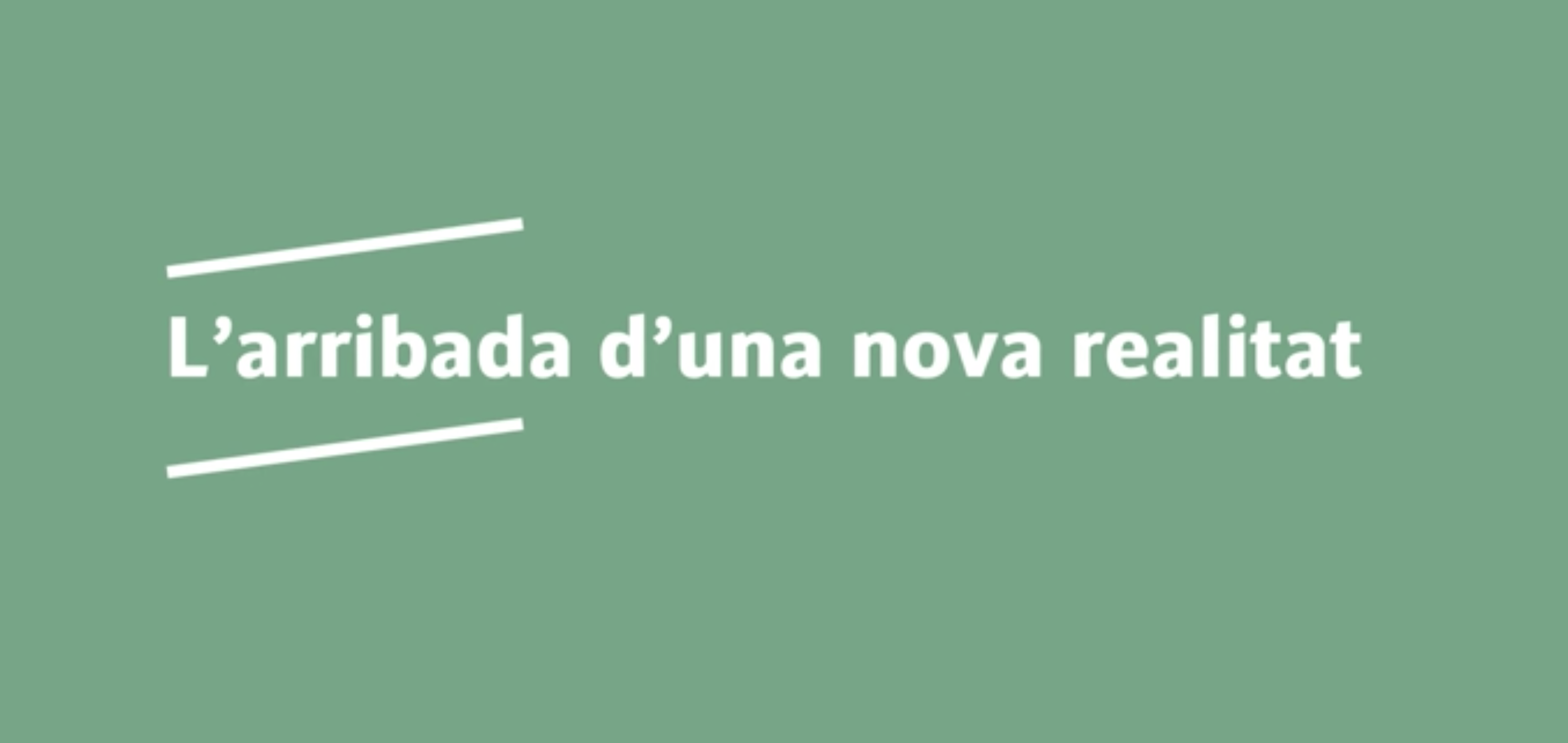 Jornada de gerència: L'arribada d'una nova realitat