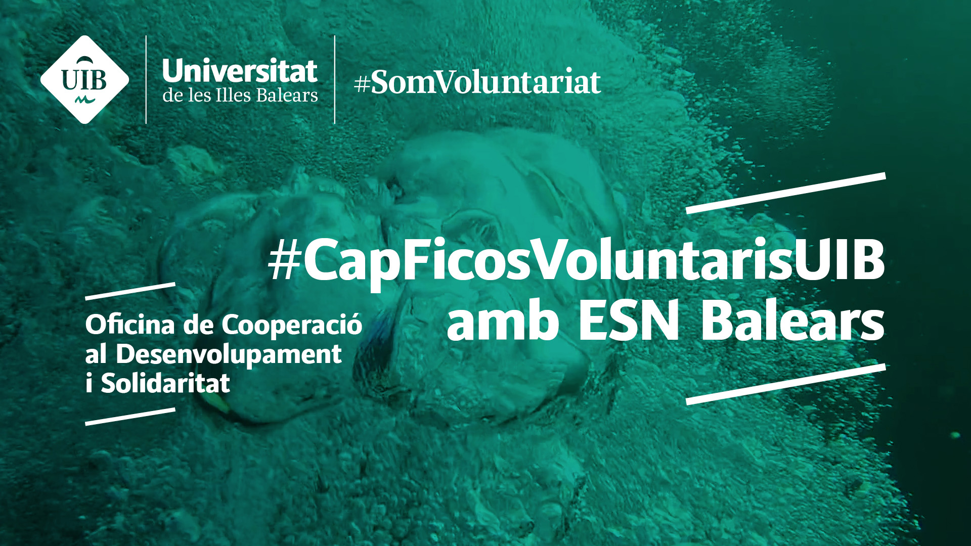 #CapFicosVoluntarisUIB amb ESN Balear