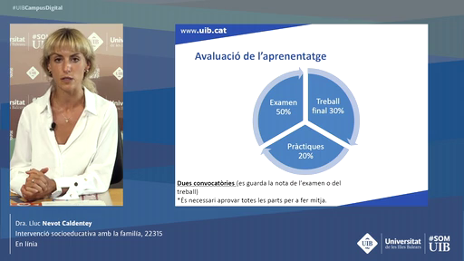 Intervenció socioeducativa amb la família, 22315 en Linea