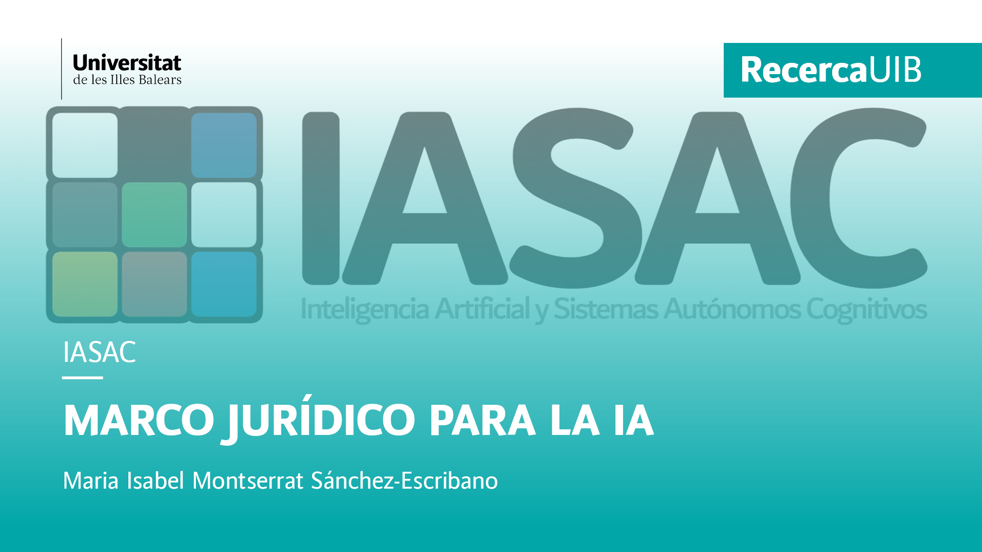 Marco jurídico para la IA