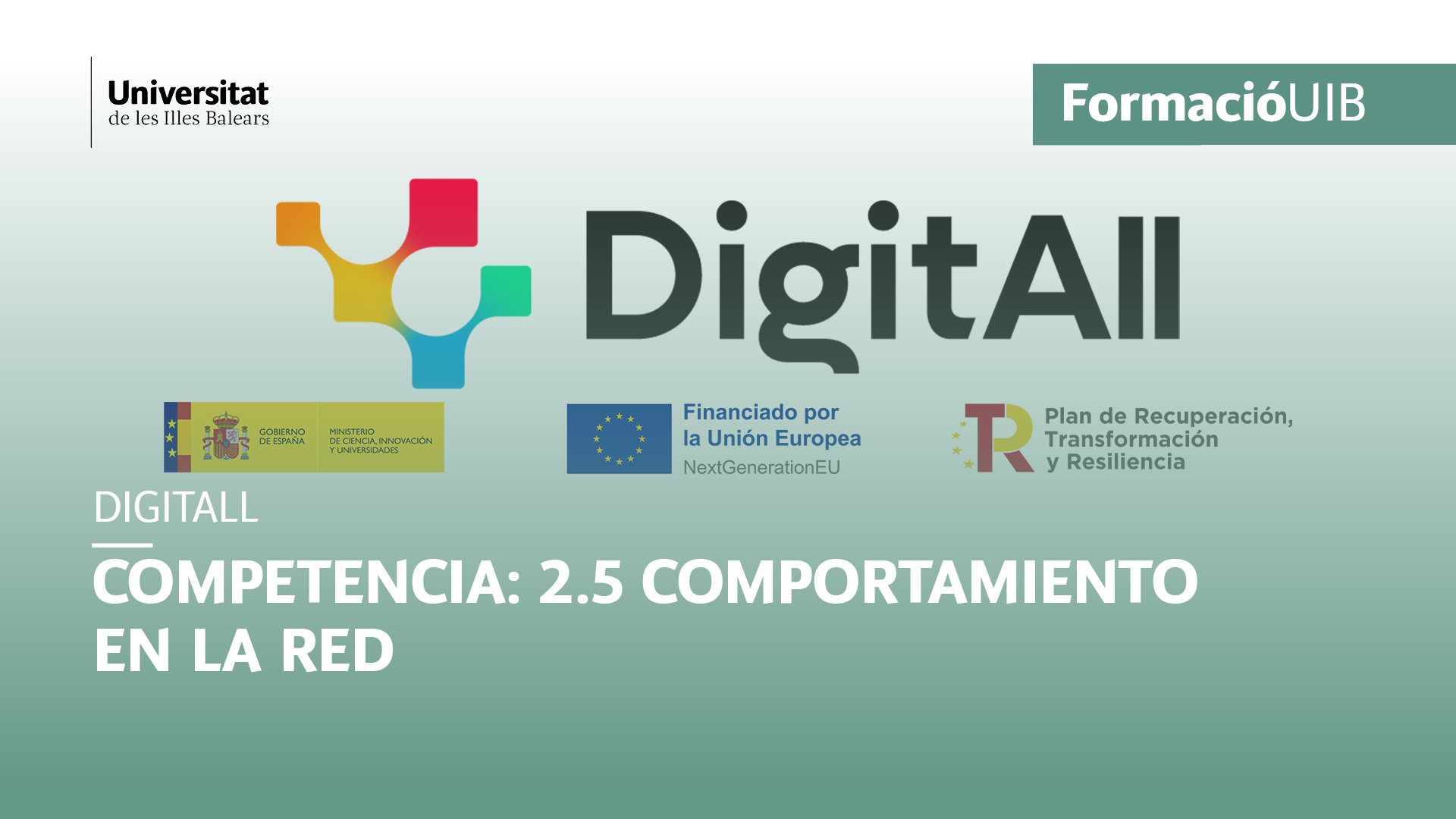 (Nivel A1) Introducción a la gestión de la identidad digital