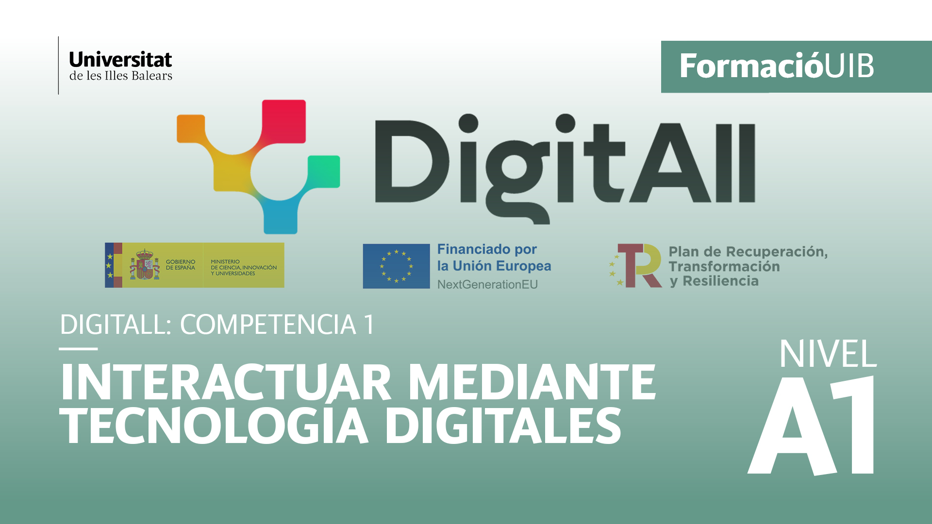 (Nivel A1) Introducción a las herramientas comunicación digital