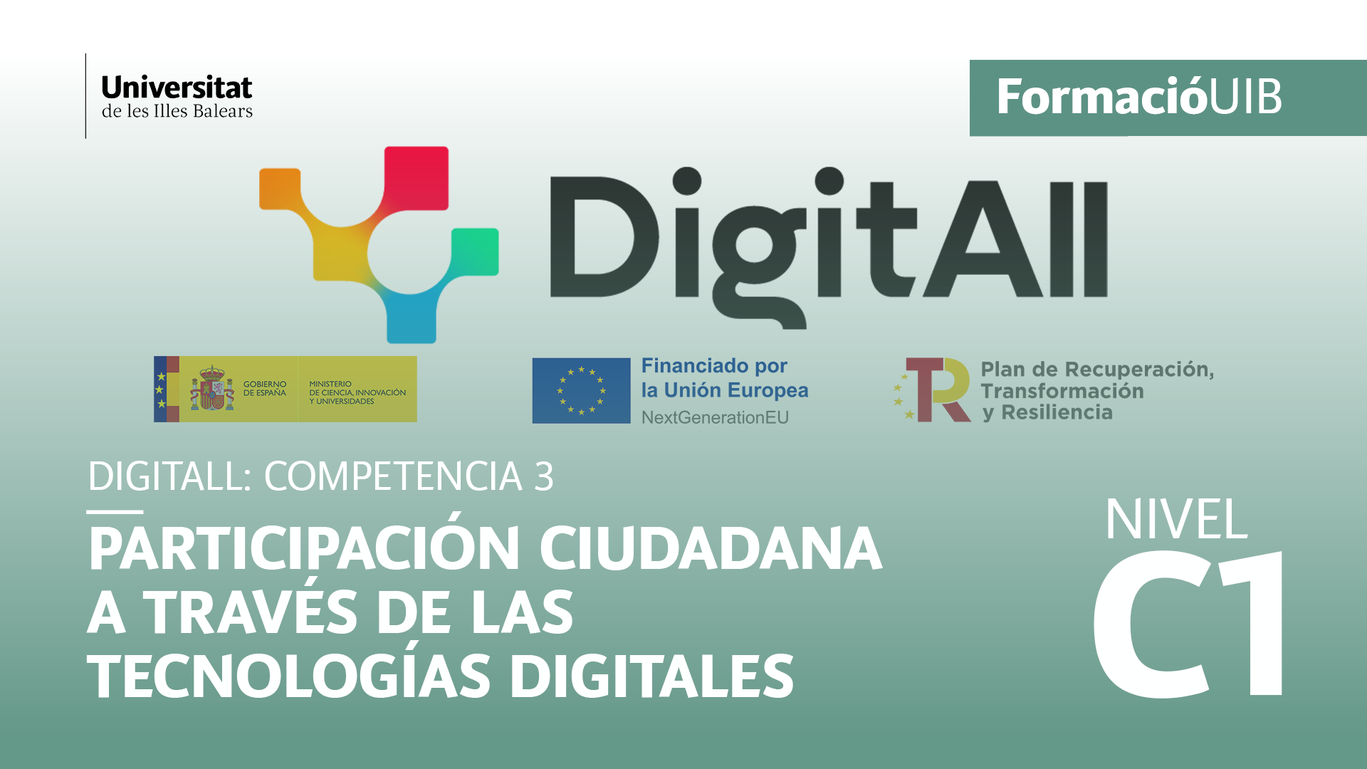 (Level C1) Introduction to citizen participation through digital technologies