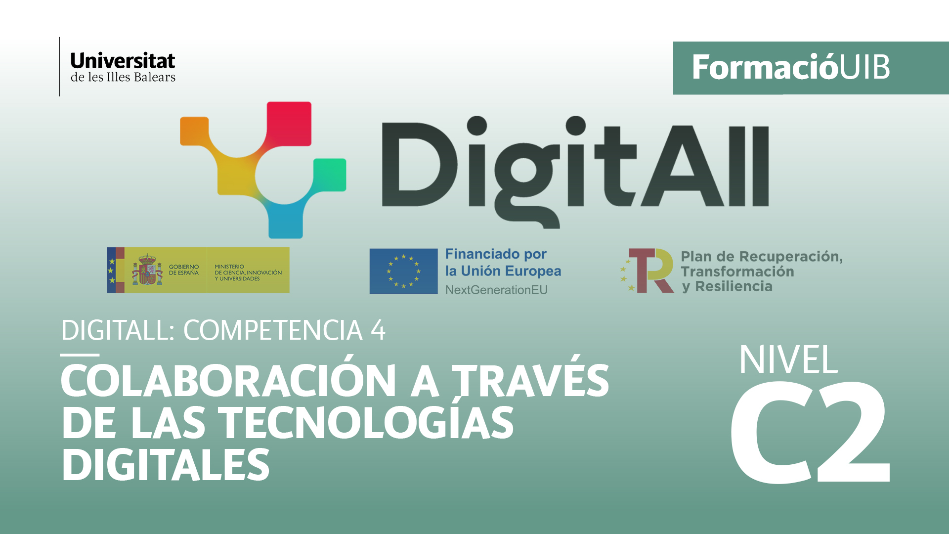 (Nivel C2) Introducción a la colaboración a través de tecnologías digitales