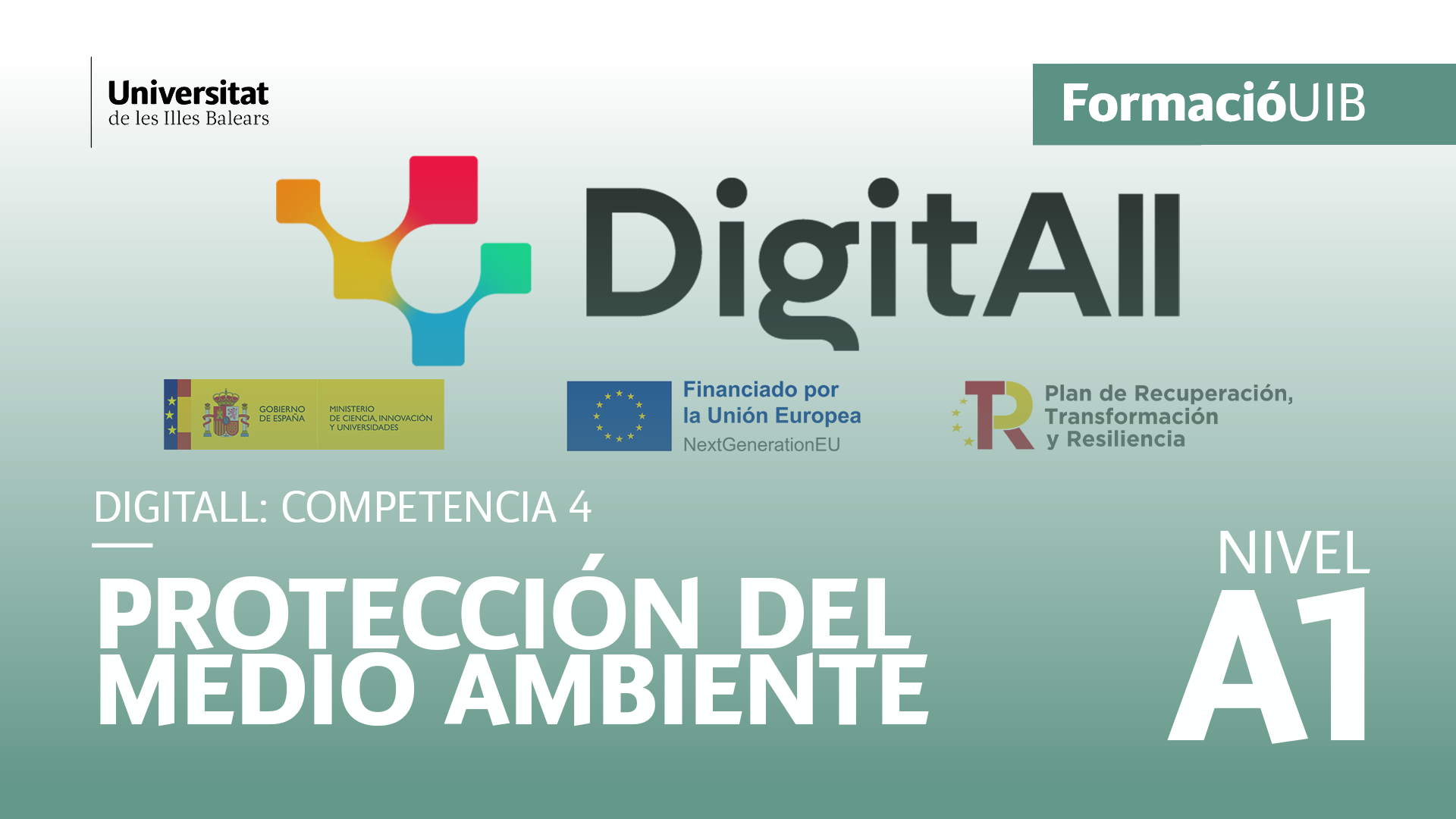 (Nivel A1) Introducción a la protección de la salud y del bienestar